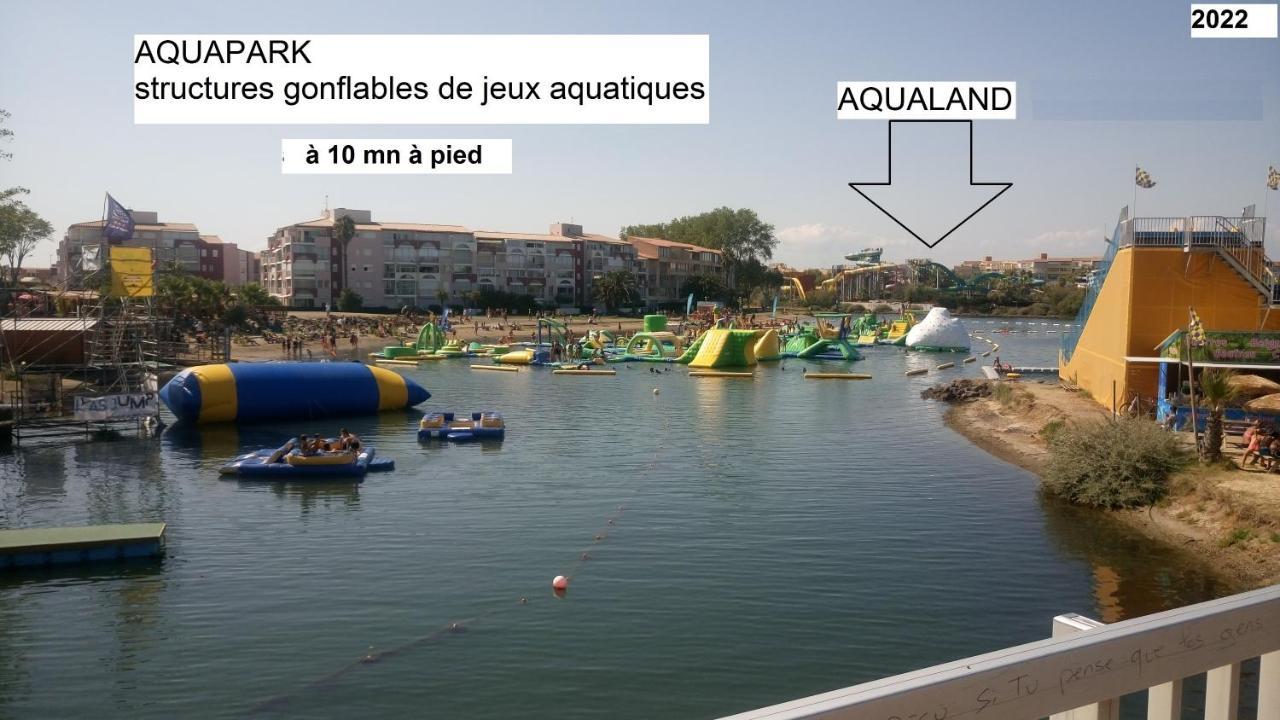 Les Locations De Lara V - T2 Spacieux Calme - Pres Plage, Ile Des Loisirs, Port - Parking Агде Екстериор снимка
